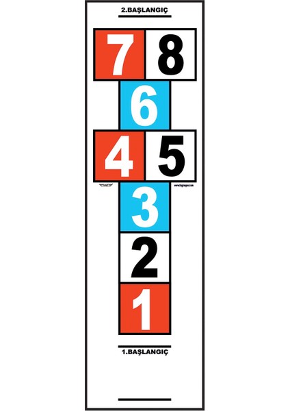 Ifet Oyunları Ortaokul Seksek Brandası 50X50