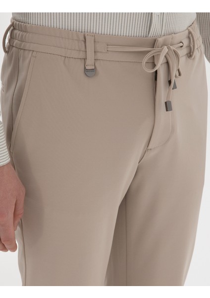 Erkek Bej Klasik Jogger Pantolon 50306962-VR012