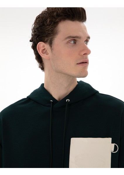 Erkek Zümrüt Comfort Fit Sweatshirt 50290615-VR055 fiyatları