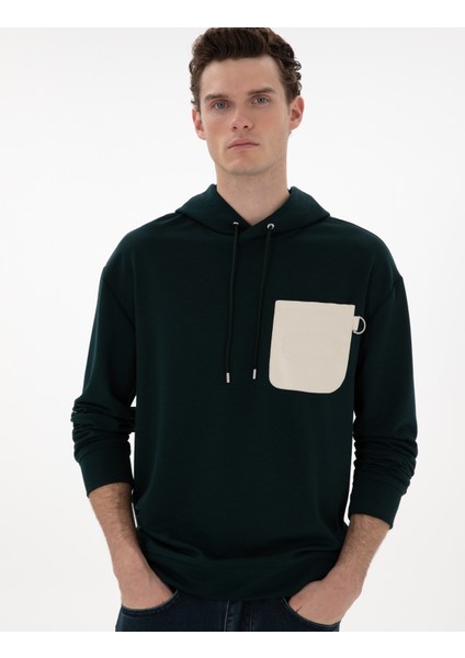 Erkek Zümrüt Comfort Fit Sweatshirt 50290615-VR055 modelleri
