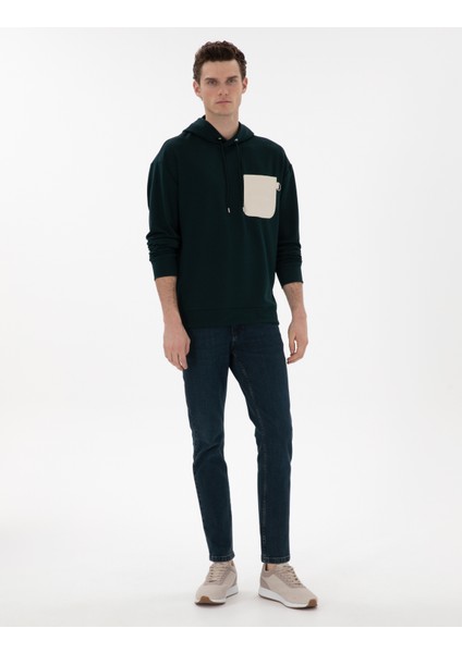 Erkek Zümrüt Comfort Fit Sweatshirt 50290615-VR055 fırsatları