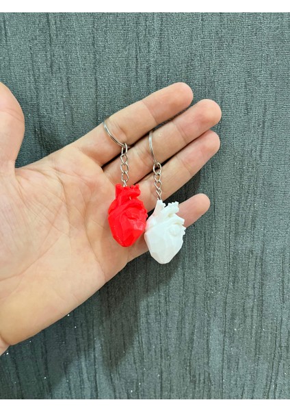 Anahtarlık, Sevgililer Günü, Hediyelik Eşya, Orj. Kalp Temalı, Doktorlar Çift