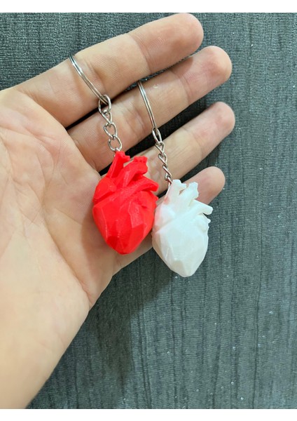Anahtarlık, Sevgililer Günü, Hediyelik Eşya, Orj. Kalp Temalı, Doktorlar Çift
