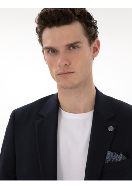 Erkek Lacivert Slim Fit Takım Elbise 50304231-VR033 fiyatları