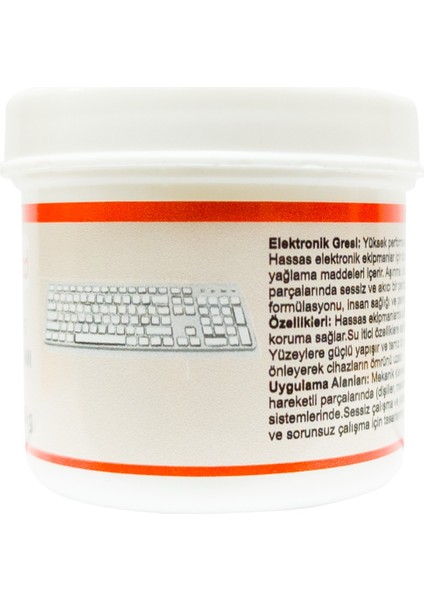 Klavye Yazıcı Fan Elektronik Cihaz Plastik Aksam Silikon Gres Yağı 50 gr fırsatları