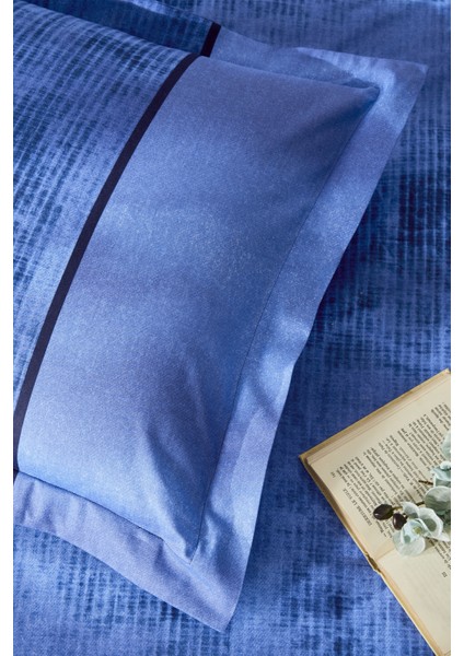 Horizon Fitted Tek Kişilik Nevresim Takımı - Mavi fırsatları