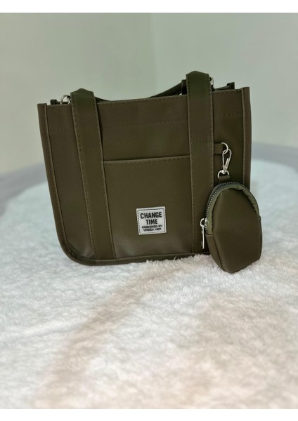 Kadın Mini Cüzdan Detaylı Çapraz Askılı Omuz ve Kol Çantası
