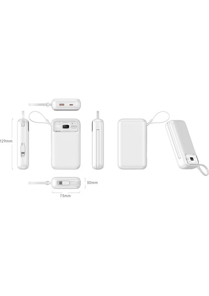 NT-PW35 Pd 20W + 22.5W 15W 20000 Mah Taşınabilir Powerbank