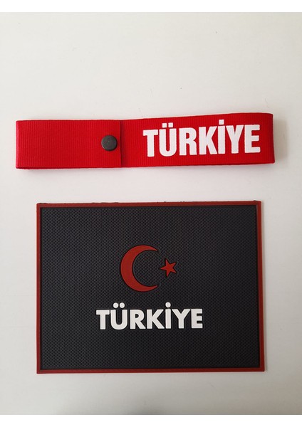 Ay Yıldızlı Üç Boyutlu peluş Torpido Örtüsü ve Düz Direksiyon Kılıfı ve Oto Aksesuar Seti 3