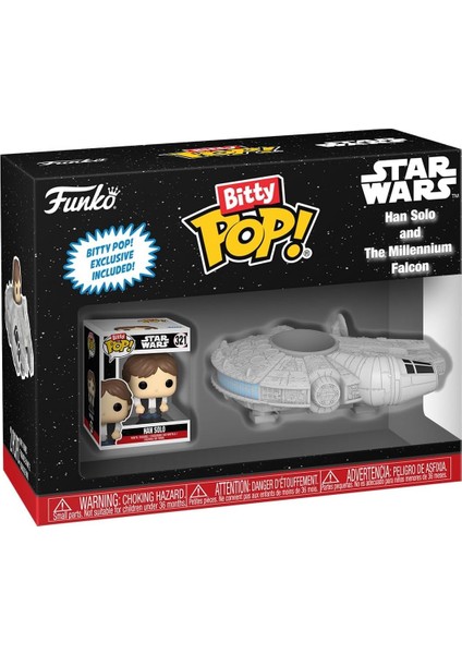 Pop! Bitty Ride: Star Wars - Millenium Falcon ile Han Solo indirimleri