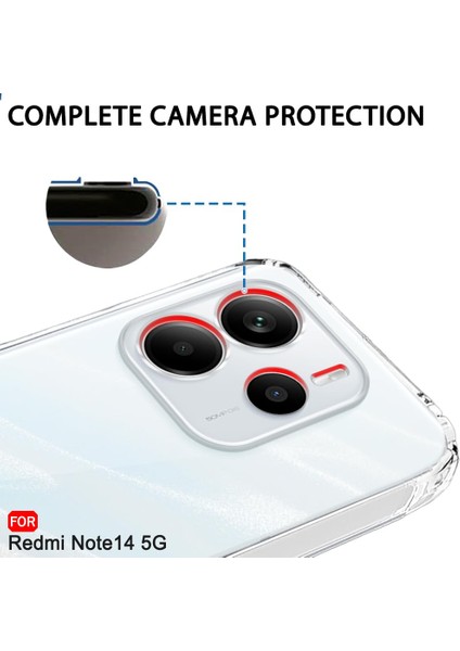 Xiaomi Redmi Note 14 Şeffaf Silikon Kılıf fırsatları