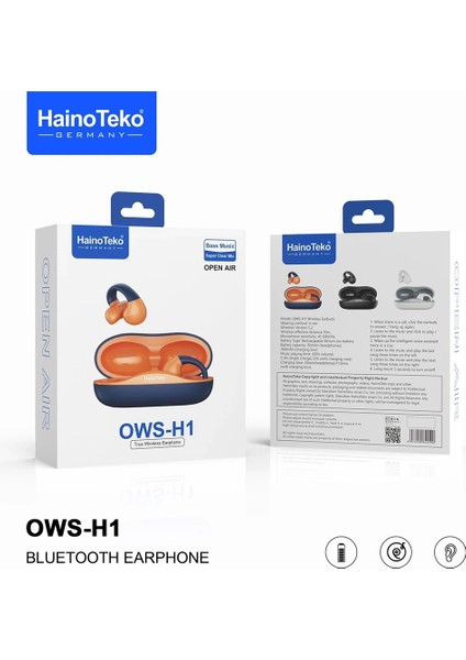 Haino Teko Ows-H1 Destekli Kulak Içi Sporcu Bluetooth Kulaklığı fiyatları