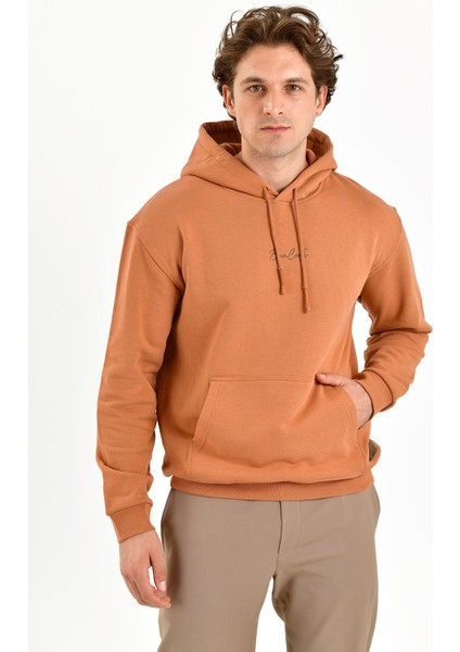 Hyper Nature Erkek Turuncu Sweatshirt (BCS2446-41)