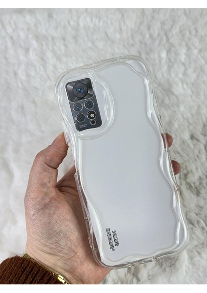 Redmi Note 11 Pro/note 12 Pro 4g Uyumlu - Dalgalı Çerçeveli Kamera Koruyuculu Şık ve Modern Conn