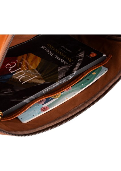 Hakiki Deri 14" ve 16" Laptop Çantası, Notebook Macbook Çantası