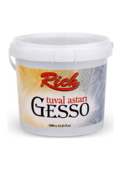 Tuval Astarı Gesso 1000 cc