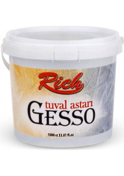 Tuval Astarı Gesso 1000 cc