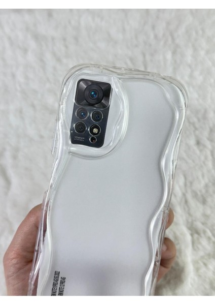 Redmi Note 11 Pro/note 12 Pro 4g Uyumlu - Dalgalı Çerçeveli Kamera Koruyuculu Şık ve Modern Conn modelleri