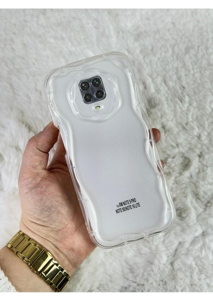 Redmi Note 9 Pro / 9s - Dalgalı Çerçeveli Kamera Koruyuculu Ergonomik Şık ve Modern Conn Kılıf
