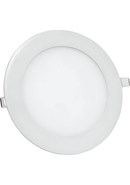 Inoled Yuvarlak Beyaz Kasa LED Panel 15WATT - 2715-01 Beyaz Işik