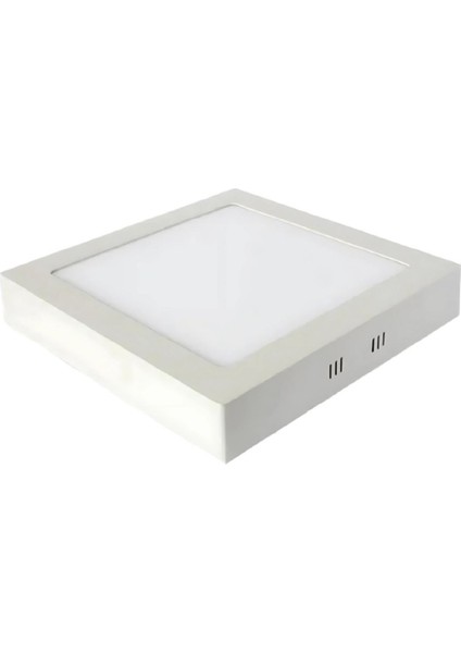 Inoled Kare Beyaz Kasa Sıva Üstü LED Panel 18WATT - Volga 2761-01 Beyaz Işık
