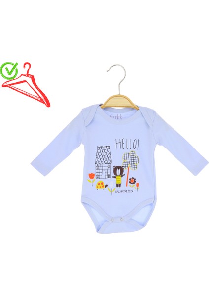 Bebek Body Hello Baskılı
