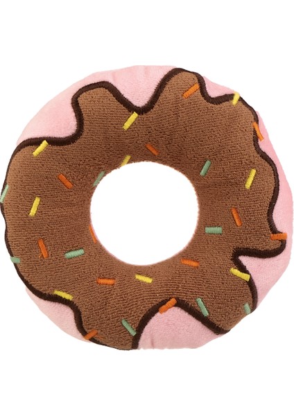 Peluş Donut Kedi & Köpek Oyuncağı
