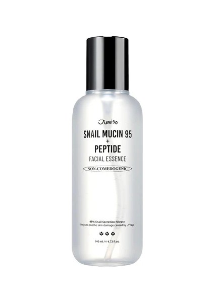 Snail Mucin 95 + Peptide Facial Essence%95 Salyangoz Özlü Peptit Yüz Bakım Serumu 140ml
