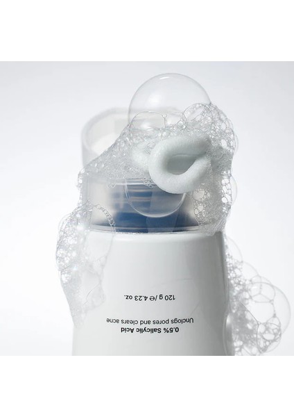 Pore Purifying Salicylic Acid Foaming Cleanser | Gözenek Sıkılaştıran Salisilik Asit Yüz Temizleme Köpüğü 120ml