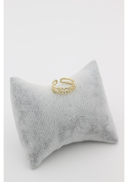 Xupıng Jewelry 14 Ayar Altın Kaplama,sma Yüzük