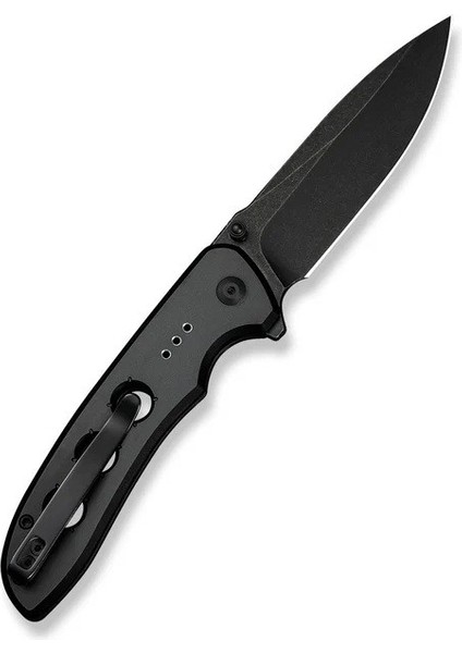 Hyperpulse Flipper & Thumb Stud & Button Lock Knife Black Aluminum Handle Çakı modelleri