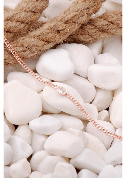 Gurmet Rose Gümüş Taşlı Trend Bileklik 3928 fiyatları