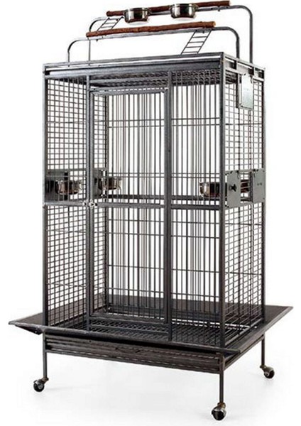 Büyük Papağan Kafesi (91x66x172 cm) 12737