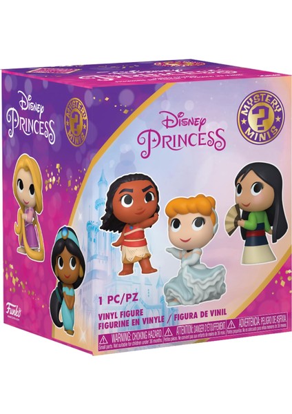 Mystery Mini: Ultimate Princess - 1 Figür - Gizemli Kutu - Disney Prensesleri Koleksiyonluk Vinil Figür