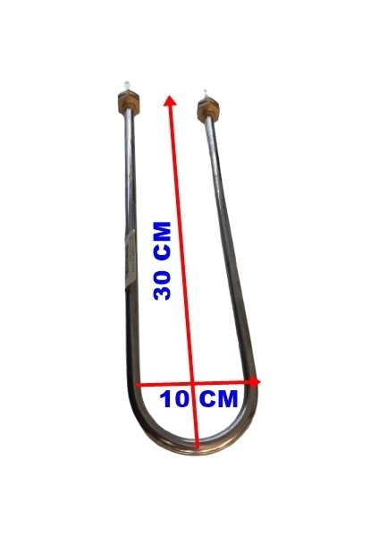Benmari 30CM Rekorlu Düz Rezistans 1500W 220V 8,5? Cr-Ni