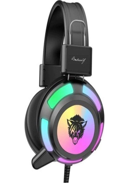 V8 7.1 Rgb Işıklı Mikrofonlu Oyuncu Kulaklığı - Süper Surround 50MM Hoparlör
