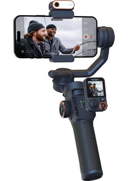 Isteady M7 Kit Yapay Zeka Takip Sensörlü 3 Eksenli Telefon Sabitleyici Gimbal
