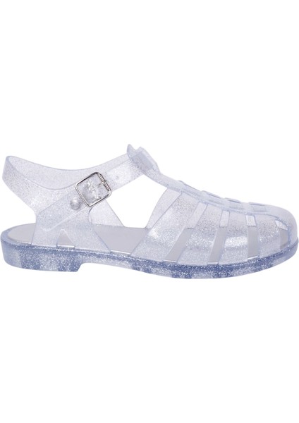 S10262-135 Biarritz Glitter Silver Glitter Kadın Sandalet