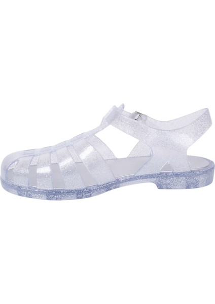 S10262-135 Biarritz Glitter Silver Glitter Kadın Sandalet