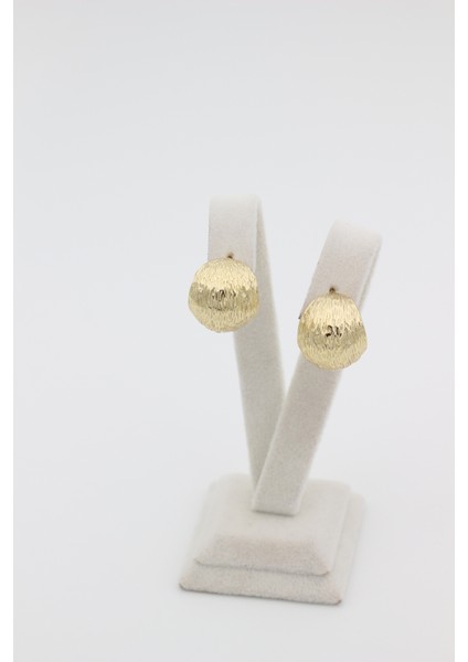 Xupıng Jewelry Tırtıklı Sepet Küpe