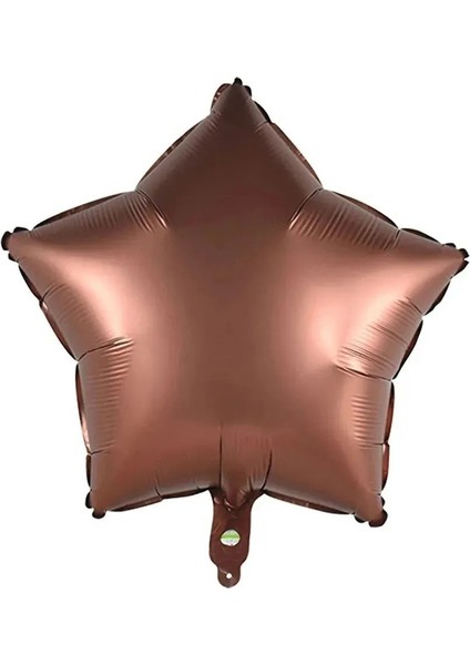 3lü Retro Yıldız Set Kahverengi Yıldız Balon Karamel Renk Yıldız Balon Krem Renk Yıldız Balon fiyatları