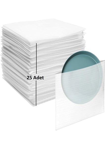 Hava Kabarcıklı Köpük Kırılma Riski Olan Ürünleri Koruma ve Taşınma Malzeme Torbası 30CMX30CM 25'li modelleri