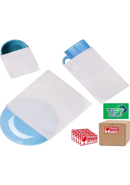 Hava Kabarcıklı Köpük Kırılma Riski Olan Ürünleri Koruma ve Taşınma Malzeme Torbası 30CMX30CM 25'li indirimleri