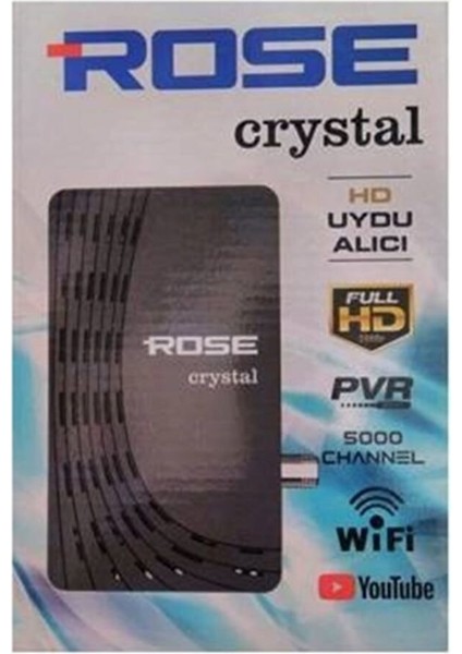 Rose Crystal Hd Uydu Alıcı