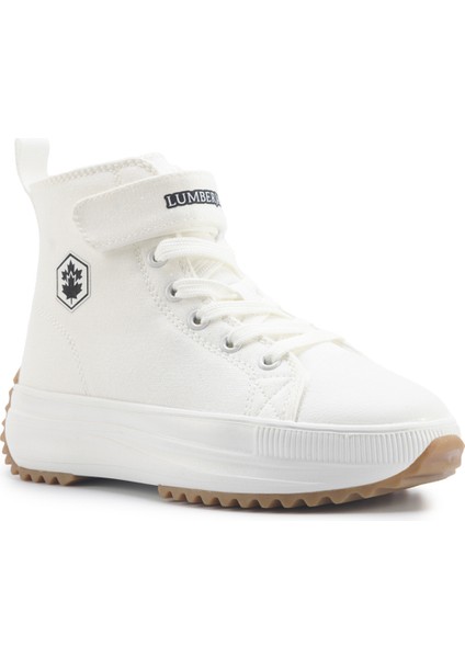 Nelly 5fx Beyaz Kız Çocuk High Sneaker