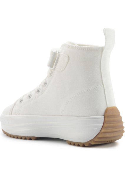 Nelly 5fx Beyaz Kız Çocuk High Sneaker modelleri