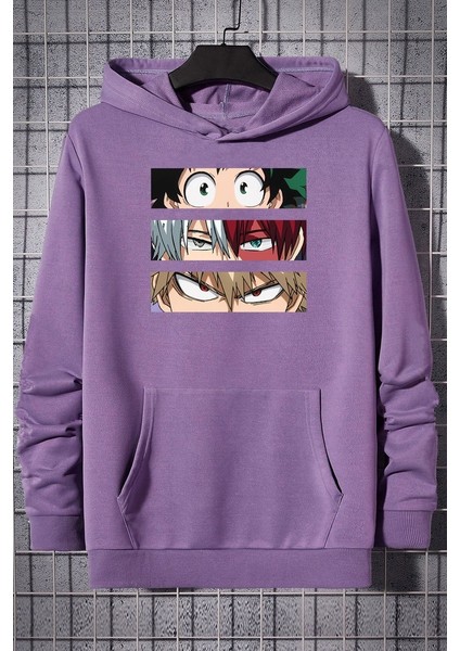 Unisex Makima Hugging Denji Baskılı Sweatshirt