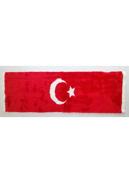 Kırmızı Peluş Torpido Örtüsü