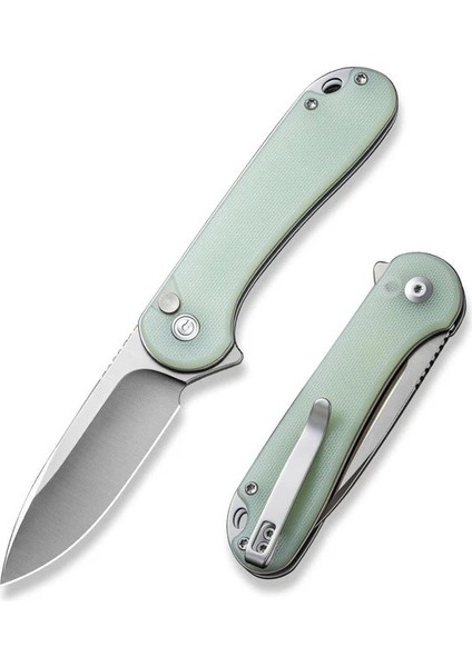 Button Lock Elementum Iı Flipper Knife Natural G10 Handle Çakı fiyatları