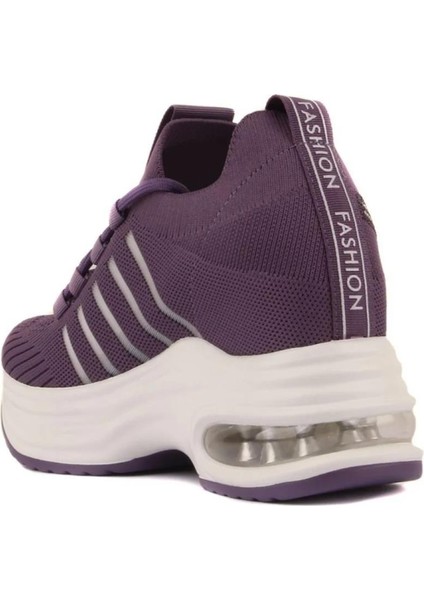 Guja 24Y300-14 Kadın Gizli Dolgu Yüksek Air Taban Taşlı Sneaker Spor Ayakkabı fırsatları